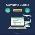 Small Business Expense & Tax Tracker – Complete Bundle | Instant Download